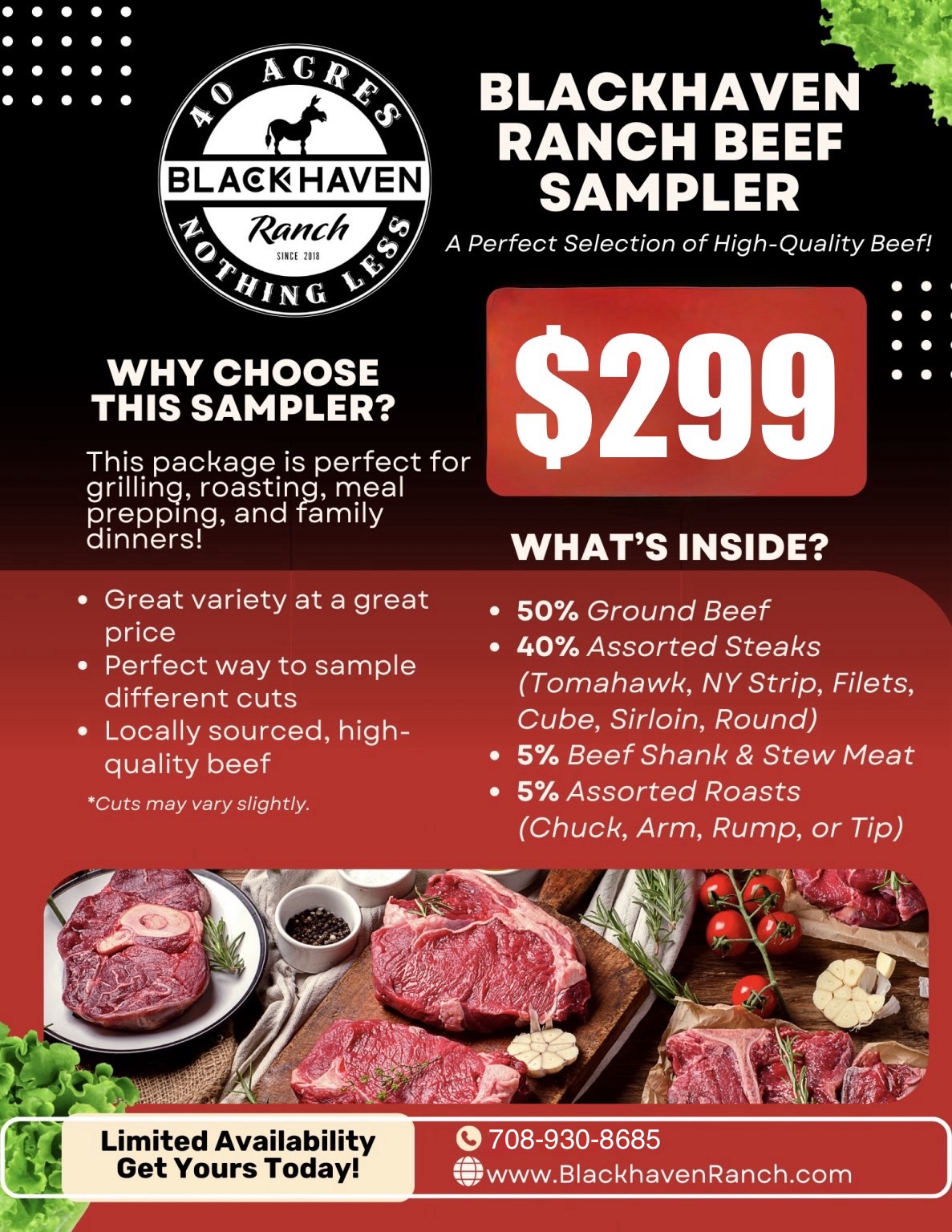 BEEF SAMPLER